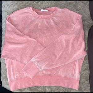 Double Zero- Fleece lined sweatshirt.